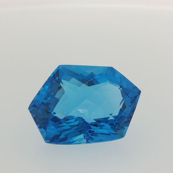 Blue Topaz 52.03 ct Blue Freeform