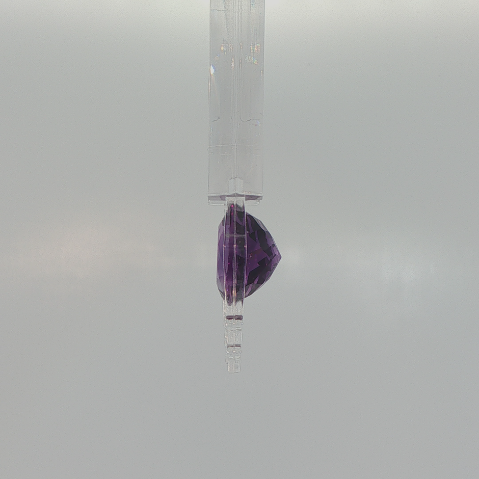Amethyst 7.67 ct Round Brilliant Cut