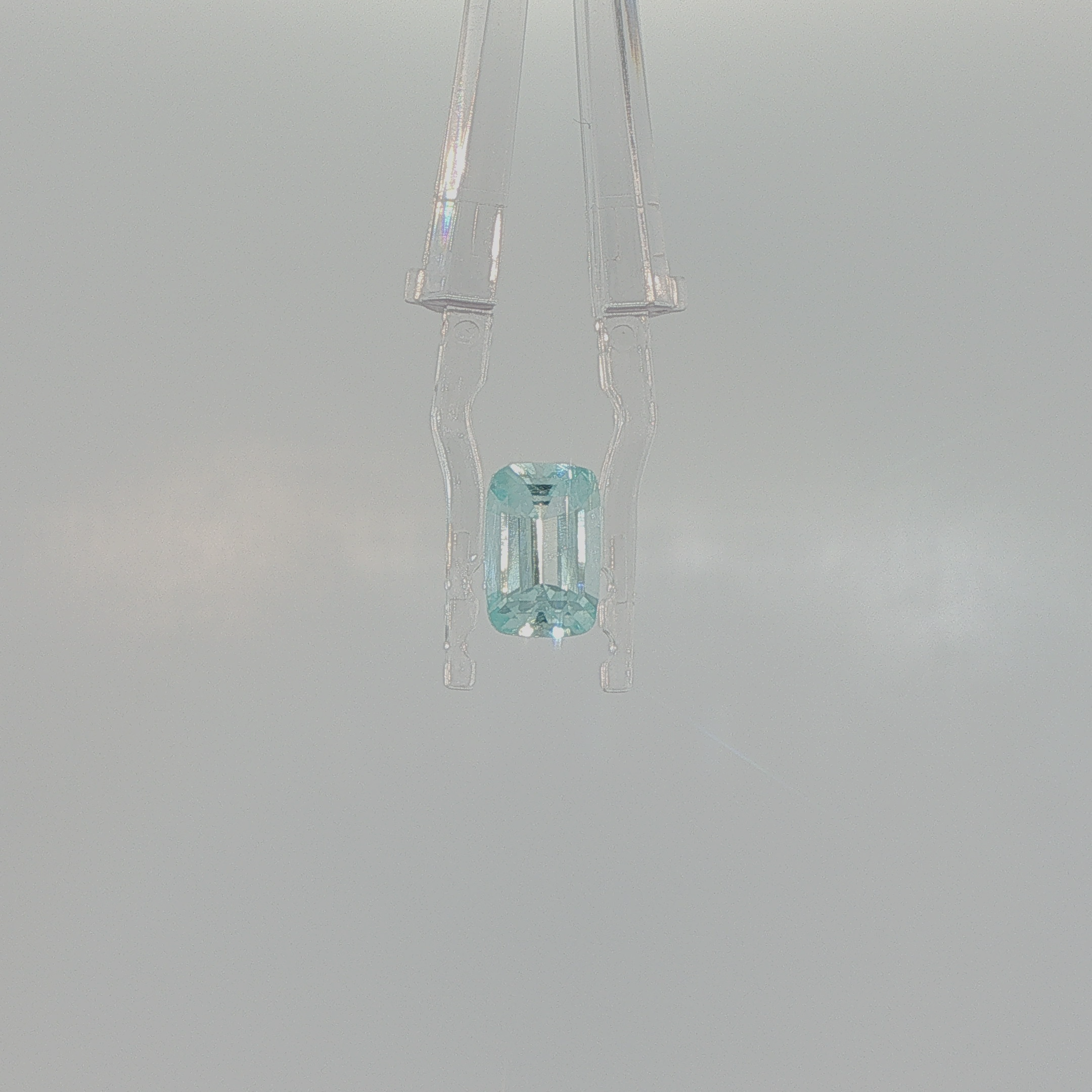 Aquamarine 1.88 ct Cushion Step Cut