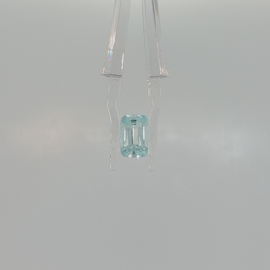 Aquamarine 1.88 ct Cushion Step Cut