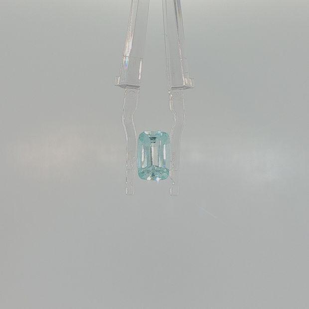 Aquamarine 1.88 ct Cushion Step Cut