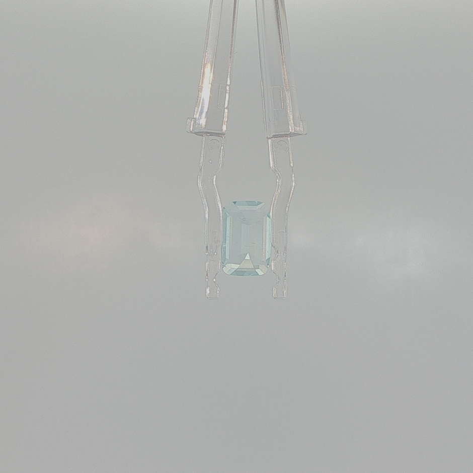 Aquamarine 1.88 ct Cushion Step Cut