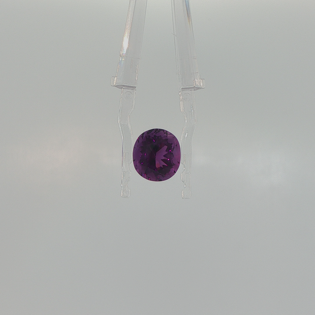 Amethyst 3.42 ct Cushion Brilliant Cut