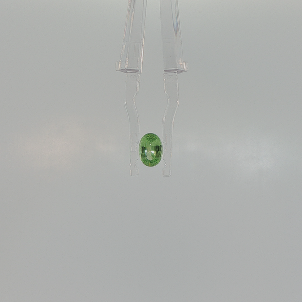 Peridot 0.87 ct Oval Brilliant Cut