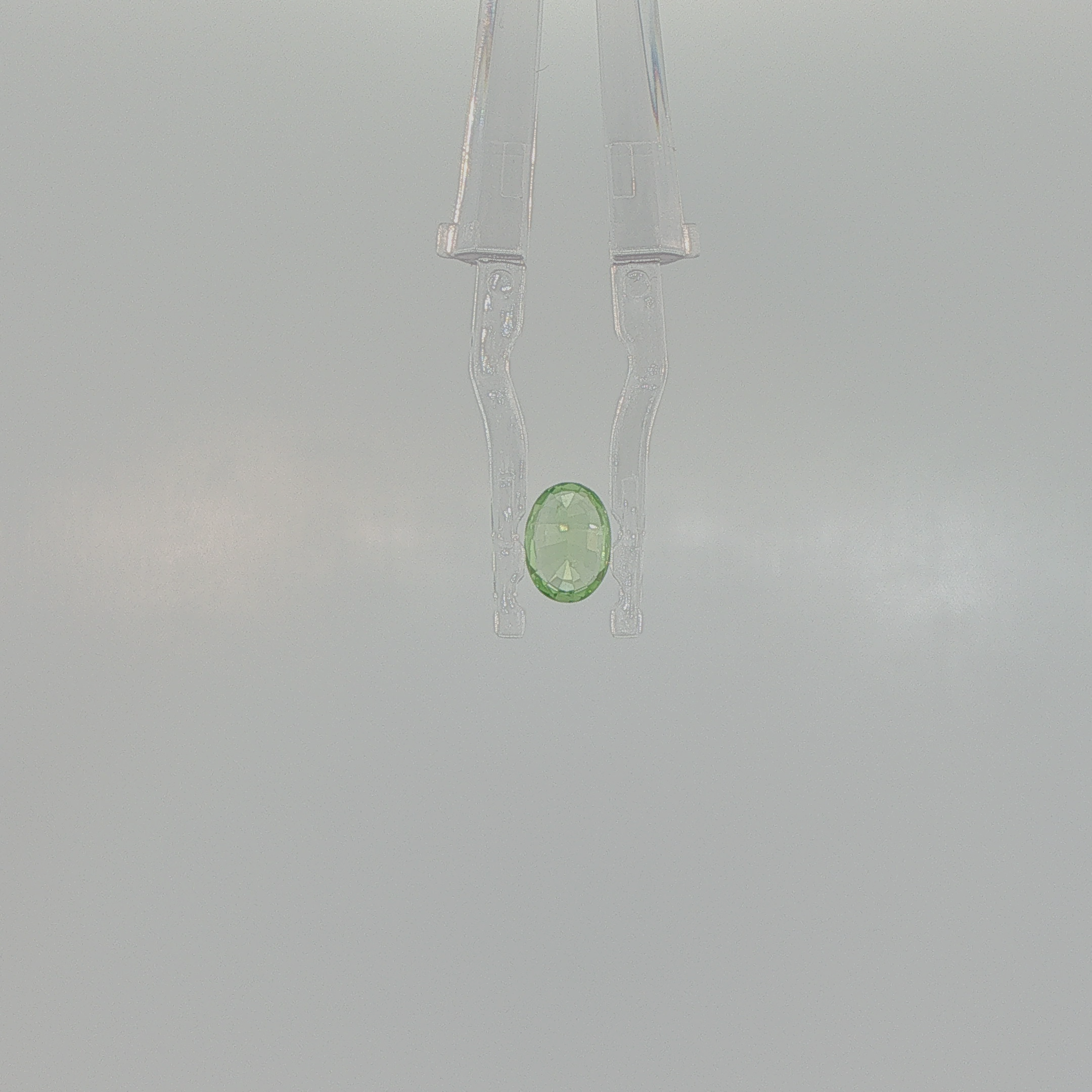 Peridot 0.87 ct Oval Brilliant Cut