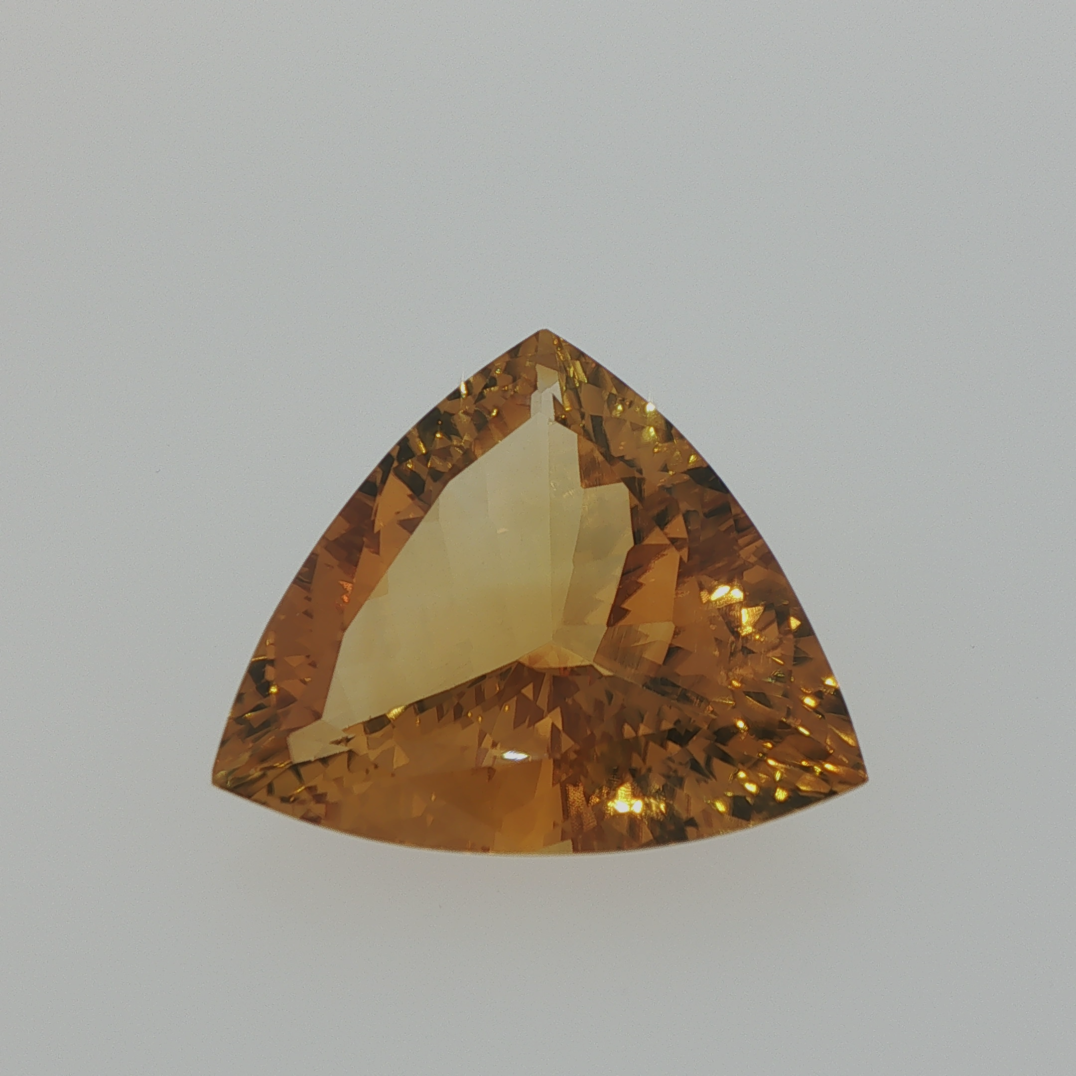 Citrine 19.00 ct Trillion Cut