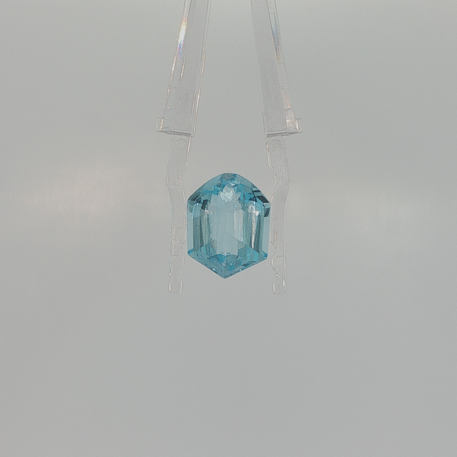 Blue Topaz 9.09 ct Fancy Cut