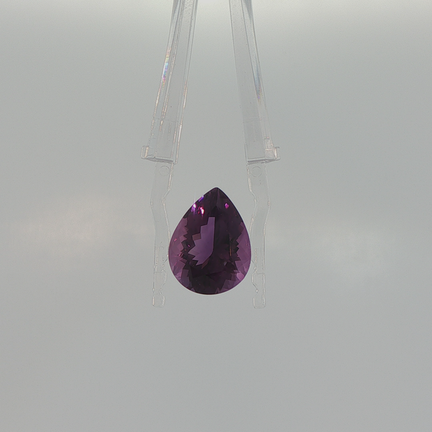 Amethyst 7.43 ct Pear Cut