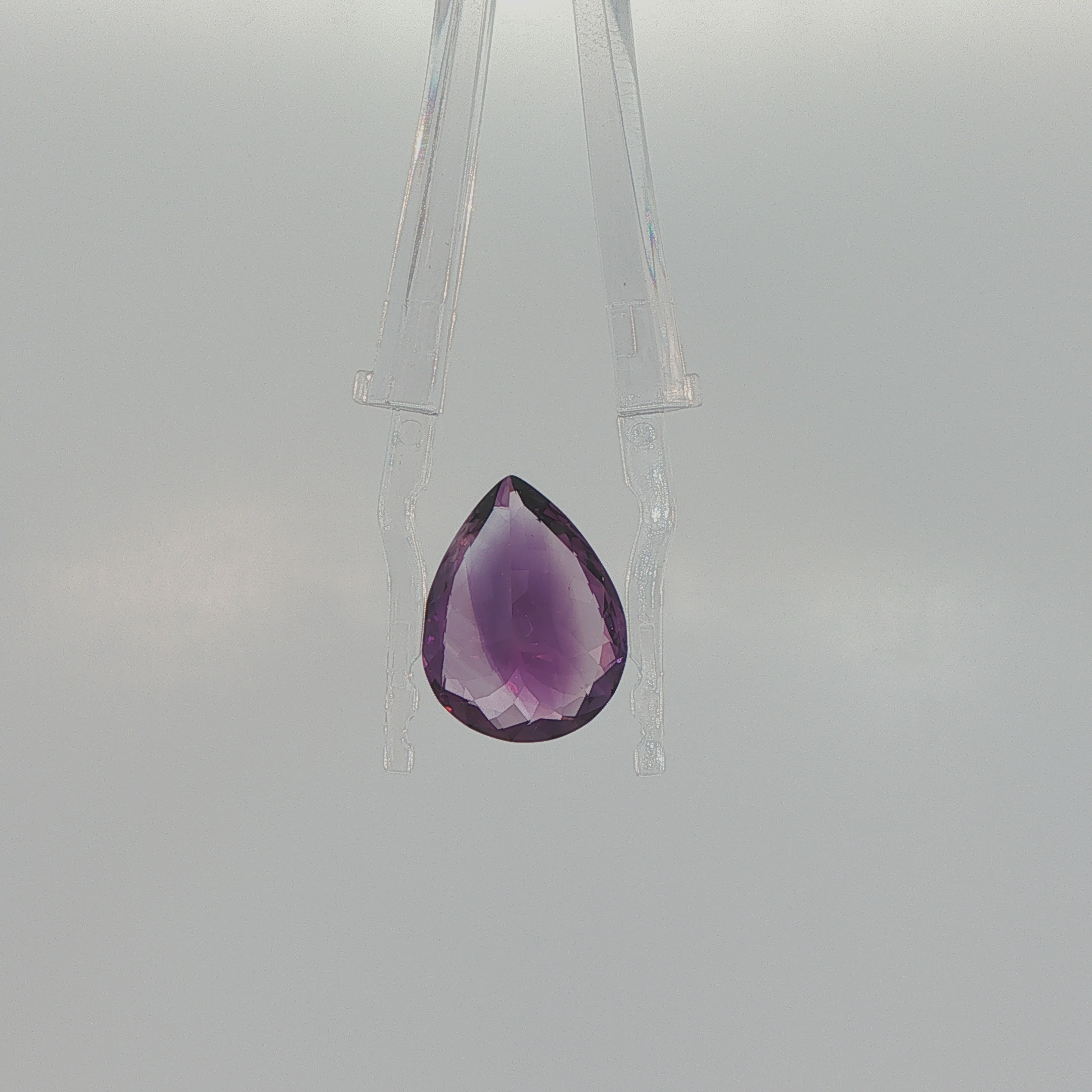 Amethyst 7.43 ct Pear Cut