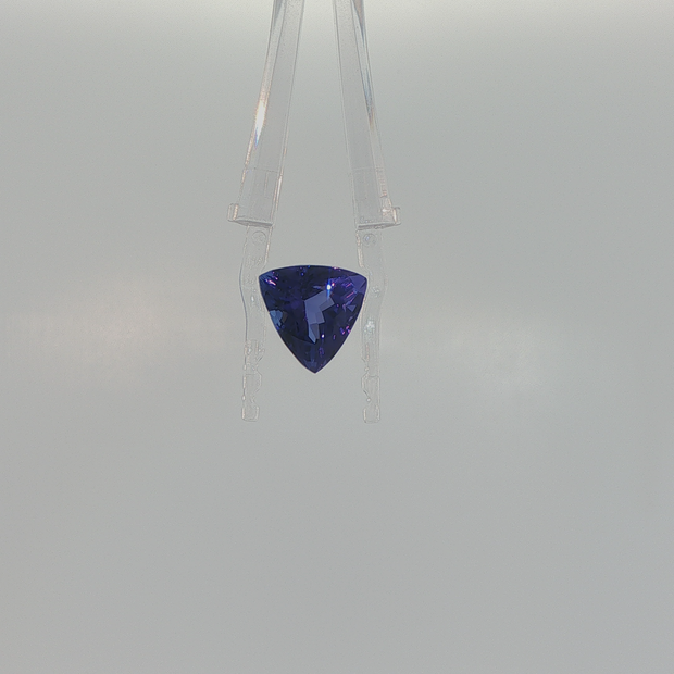 Tanzanite 6.62 ct Trillion Cut