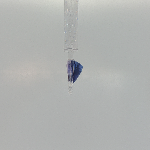 Tanzanite 6.62 ct Trillion Cut