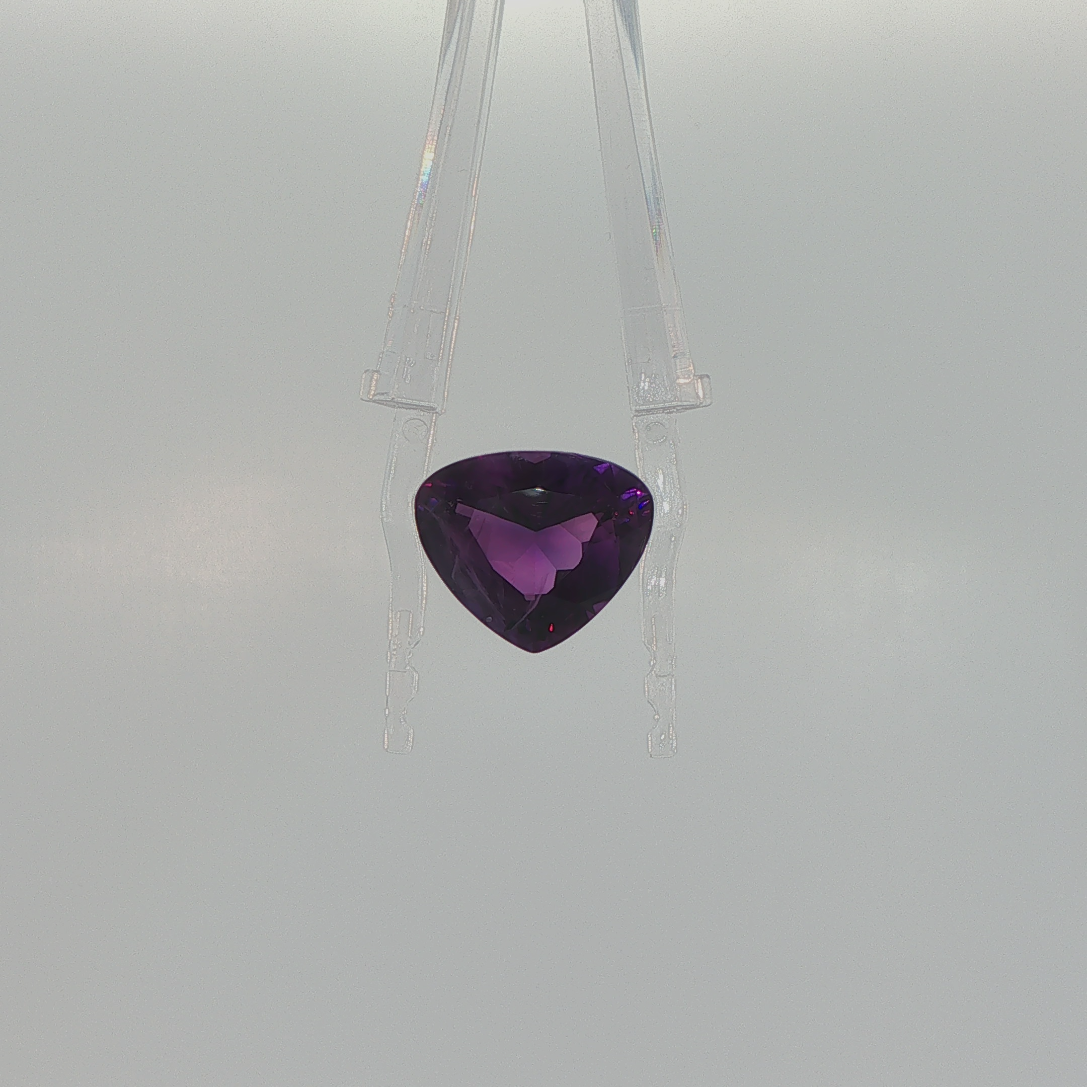 Amethyst 6.05 ct Heart Cut
