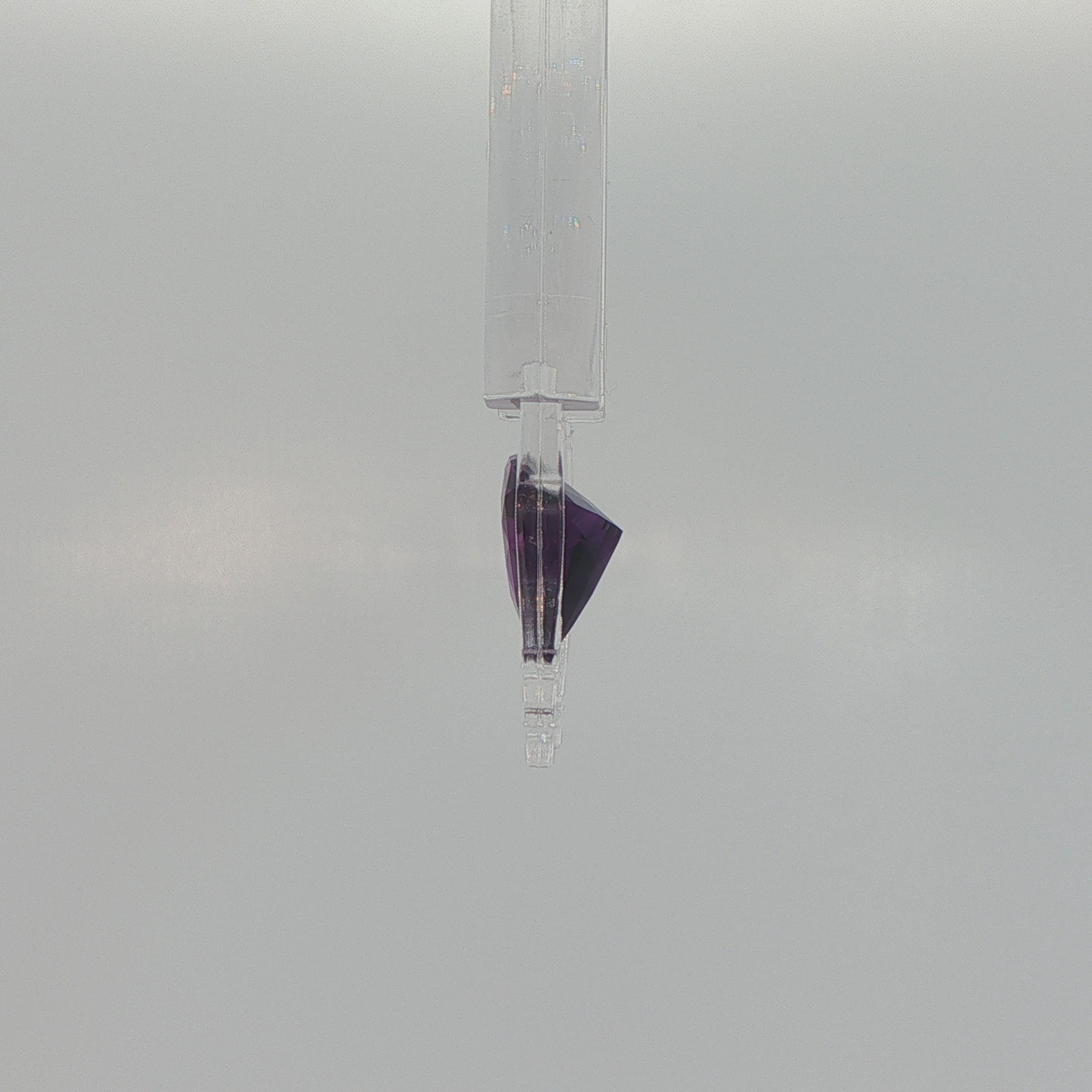 Amethyst 6.05 ct Heart Cut