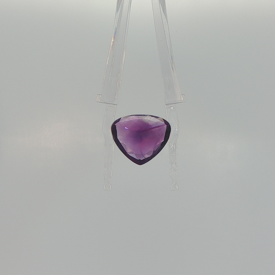 Amethyst 6.05 ct Heart Cut