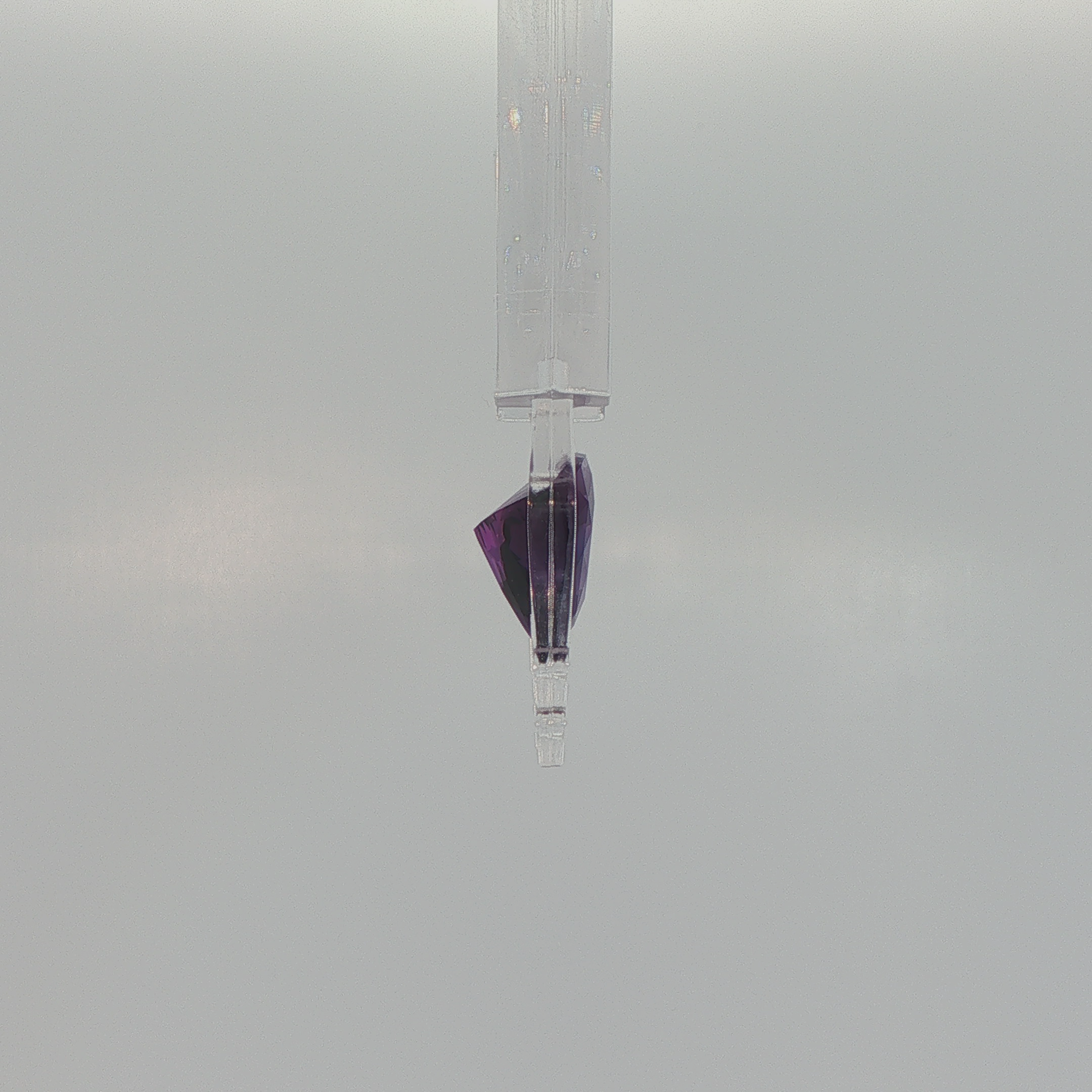 Amethyst 6.05 ct Heart Cut