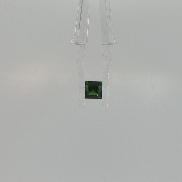 Green Tourmaline 1.14 ct Square Step Cut