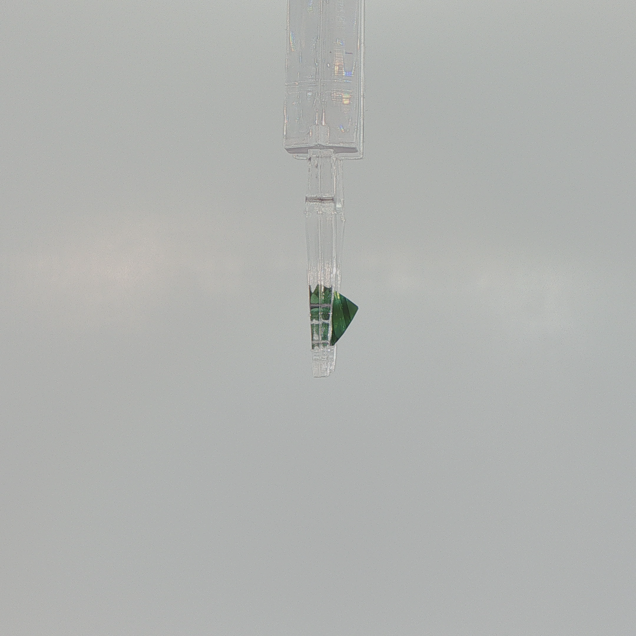 Green Tourmaline 1.14 ct Square Step Cut