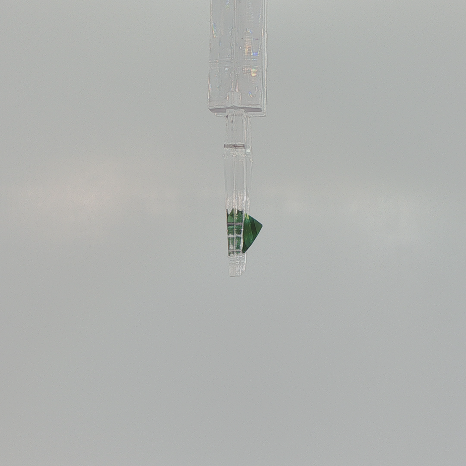 Green Tourmaline 1.14 ct Square Step Cut