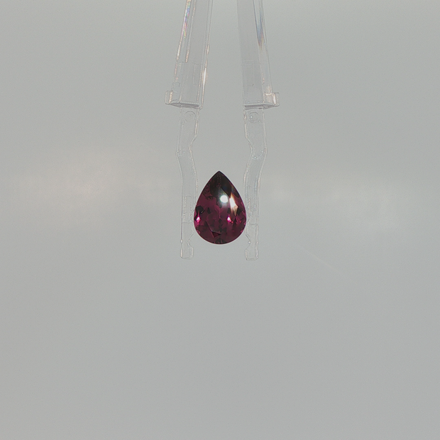 Rhodolite Garnet 2.22 ct Pear Cut