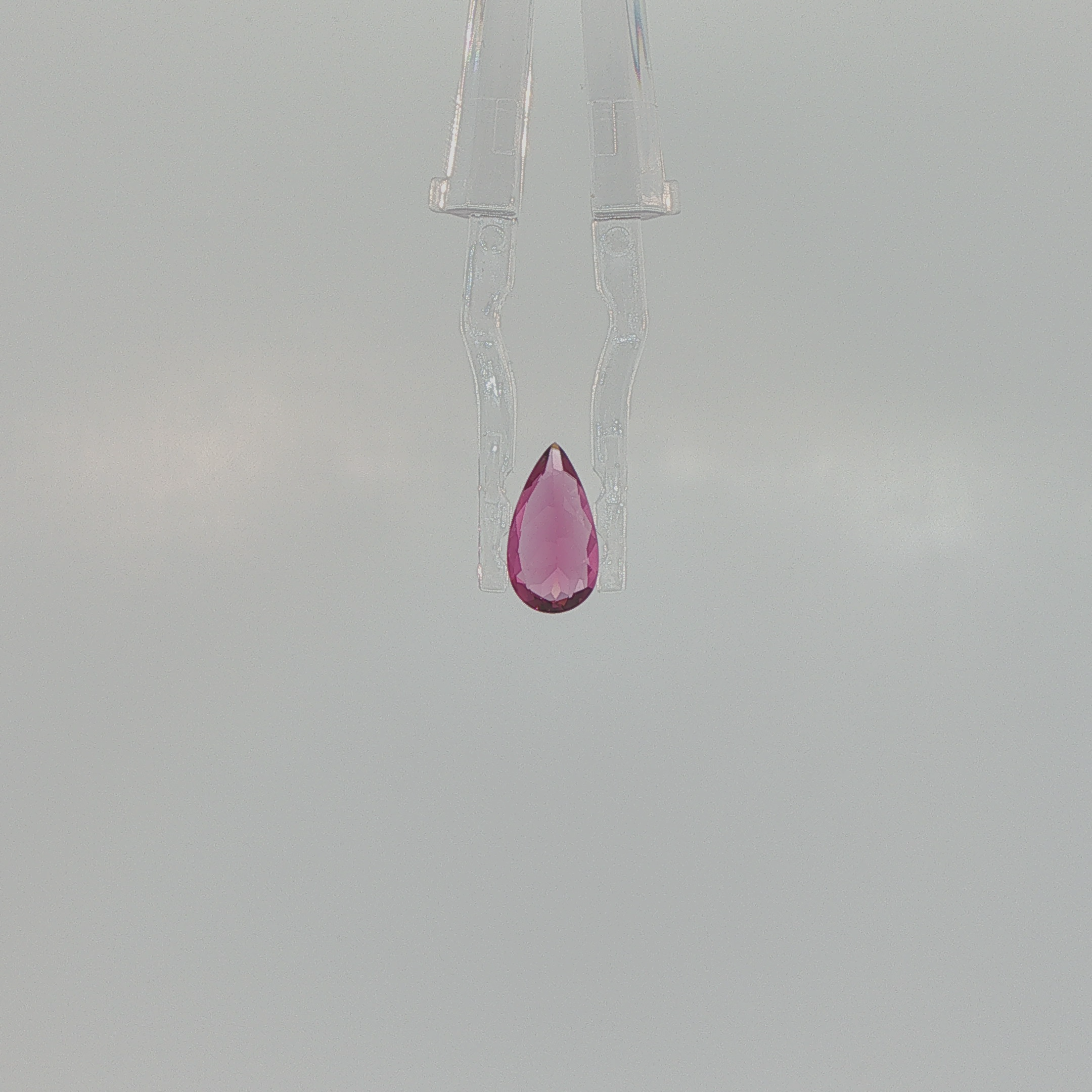 Rhodolite Garnet 1.24 ct Pear Cut