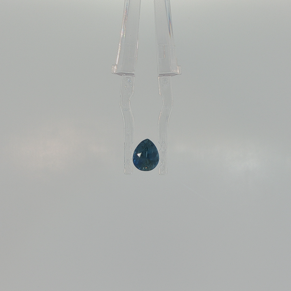 Blue Sapphire 0.97 ct Pear Cut