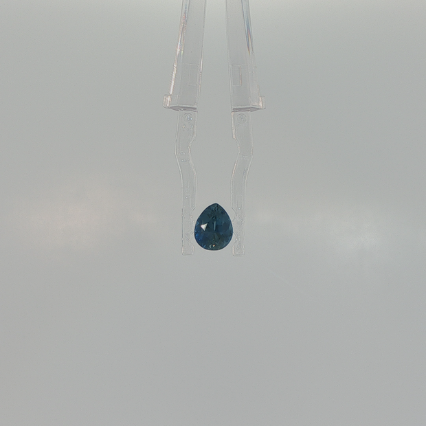 Blue Sapphire 0.97 ct Pear Cut