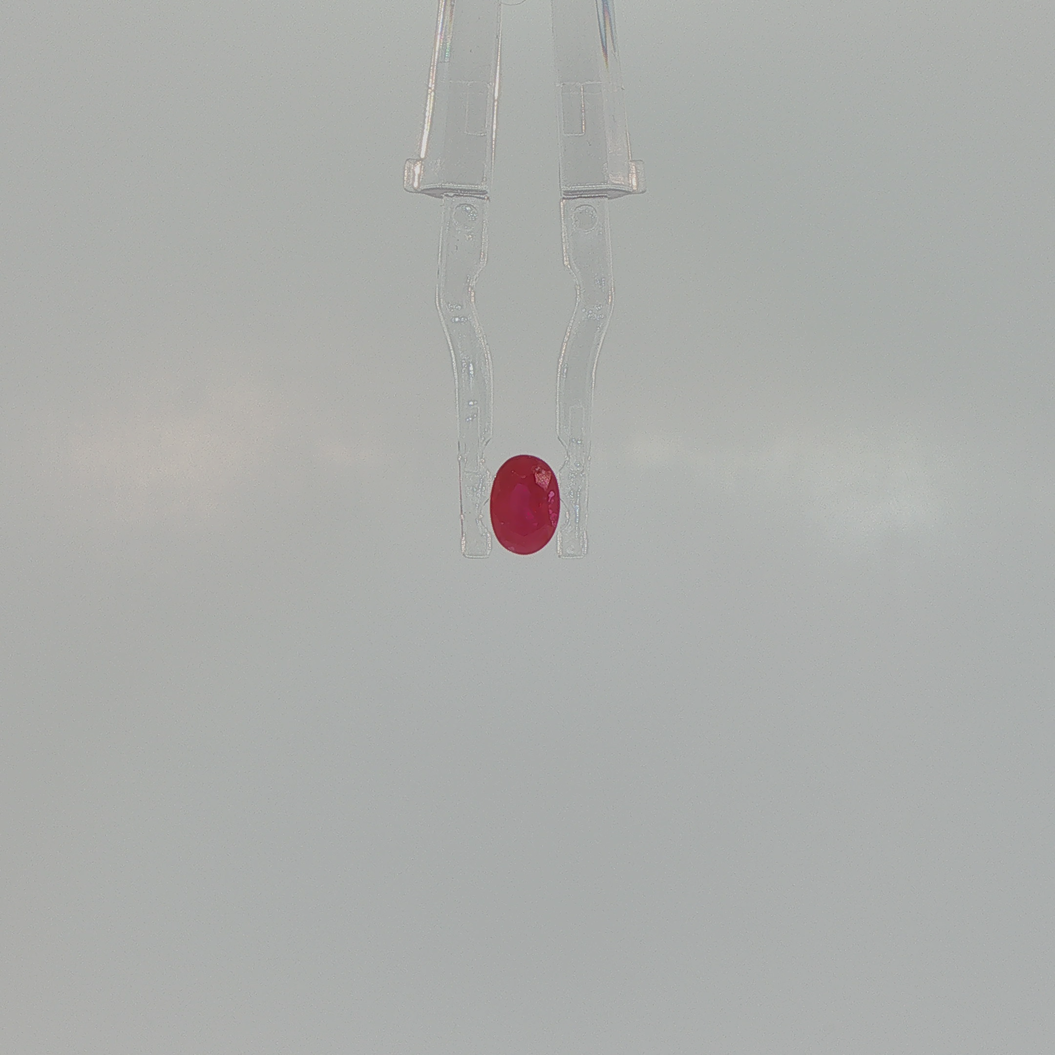 Ruby 0.61 ct Oval Cut
