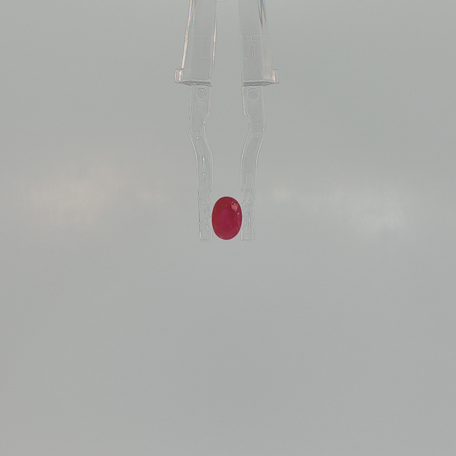 Ruby 0.61 ct Oval Cut