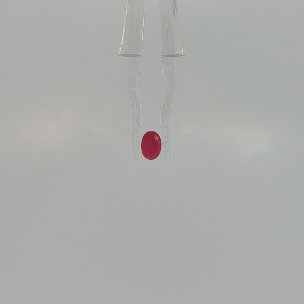 Ruby 0.61 ct Oval Cut