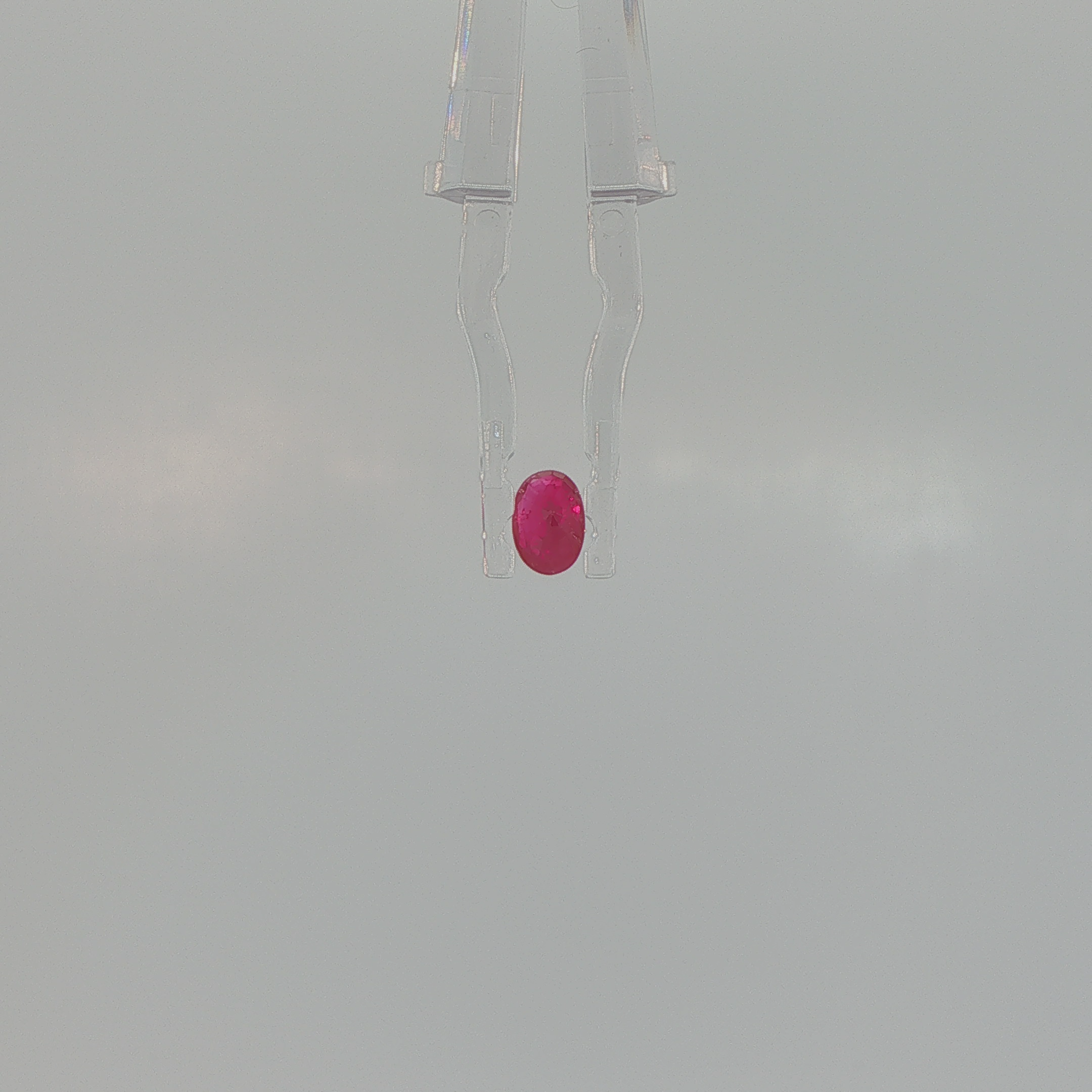 Ruby 0.61 ct Oval Cut