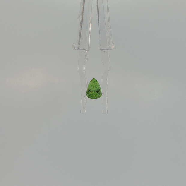 Peridot 0.64 ct Pear Cut
