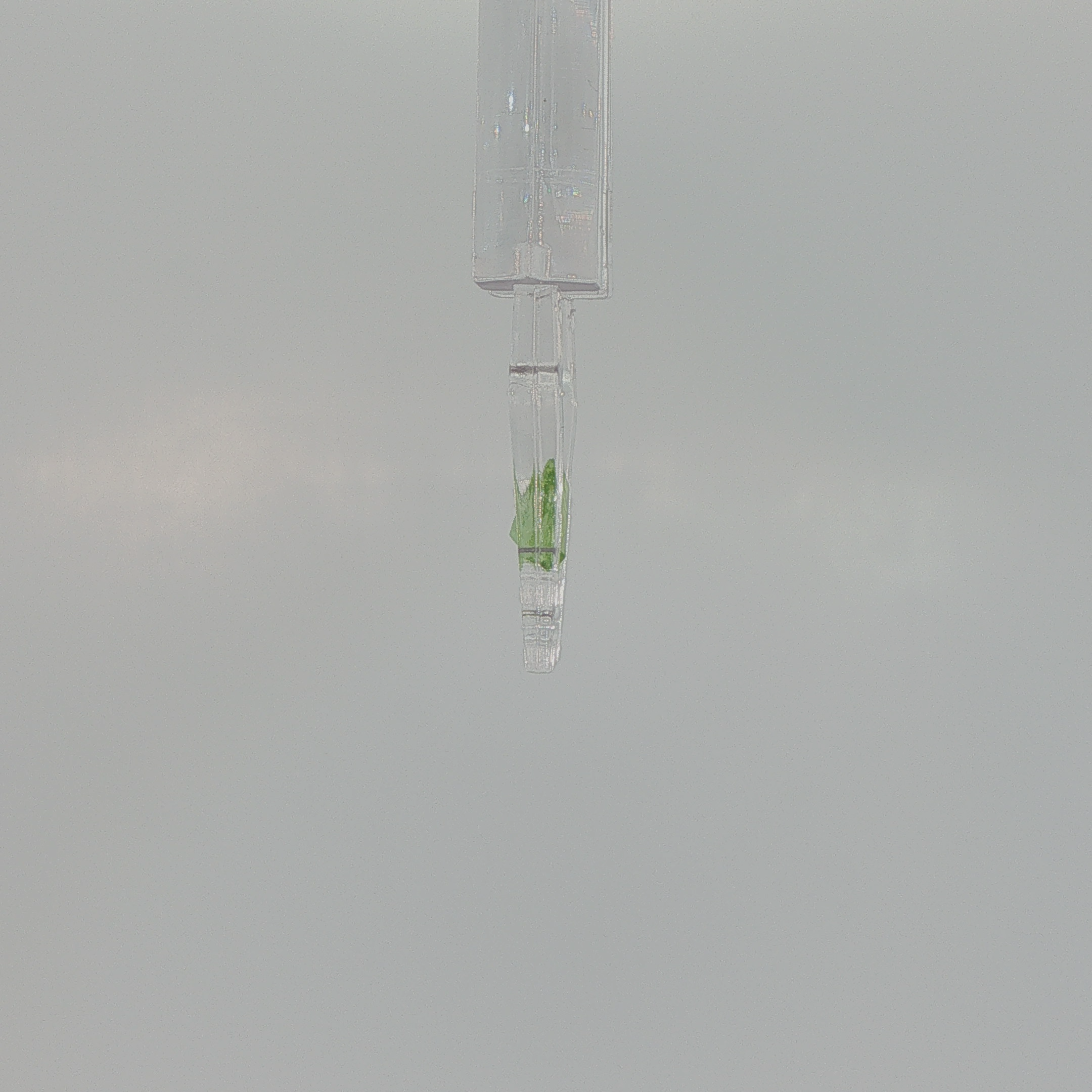Peridot 0.64 ct Pear Cut