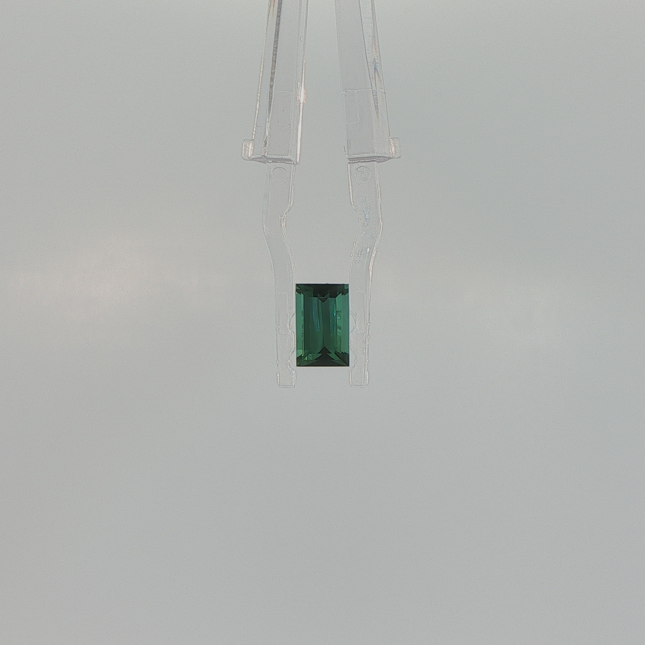 Green Tourmaline 1.16 ct Baguette Cut