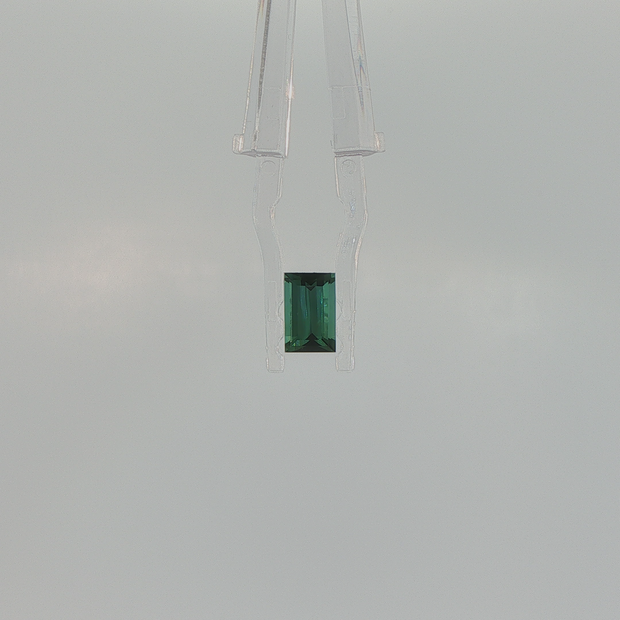 Green Tourmaline 1.16 ct Baguette Cut