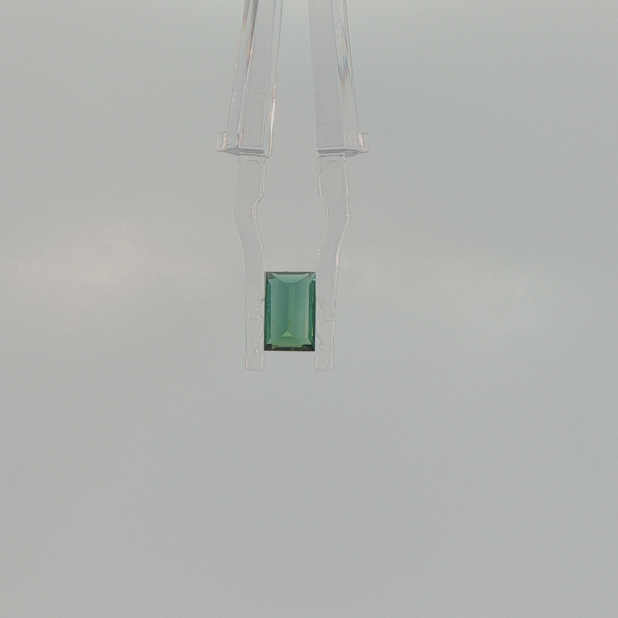 Green Tourmaline 1.16 ct Baguette Cut