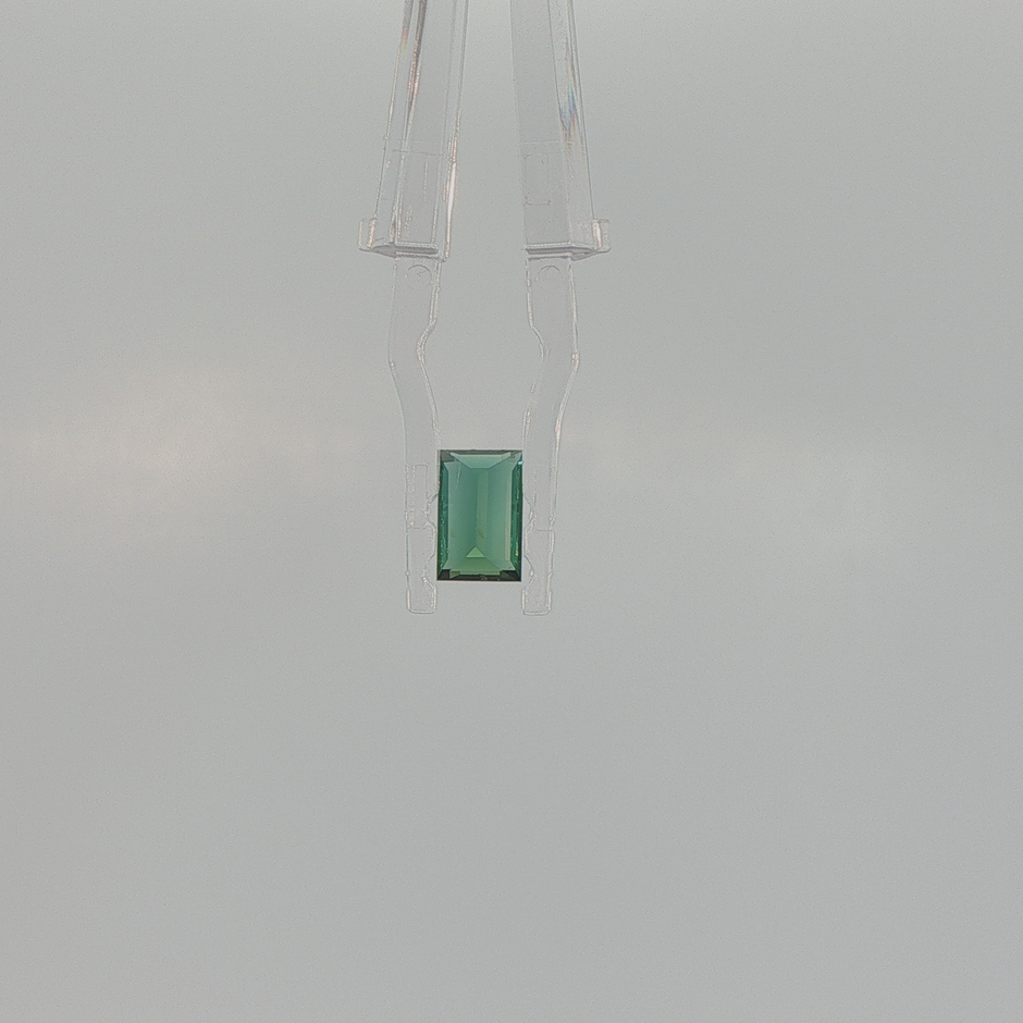 Green Tourmaline 1.16 ct Baguette Cut