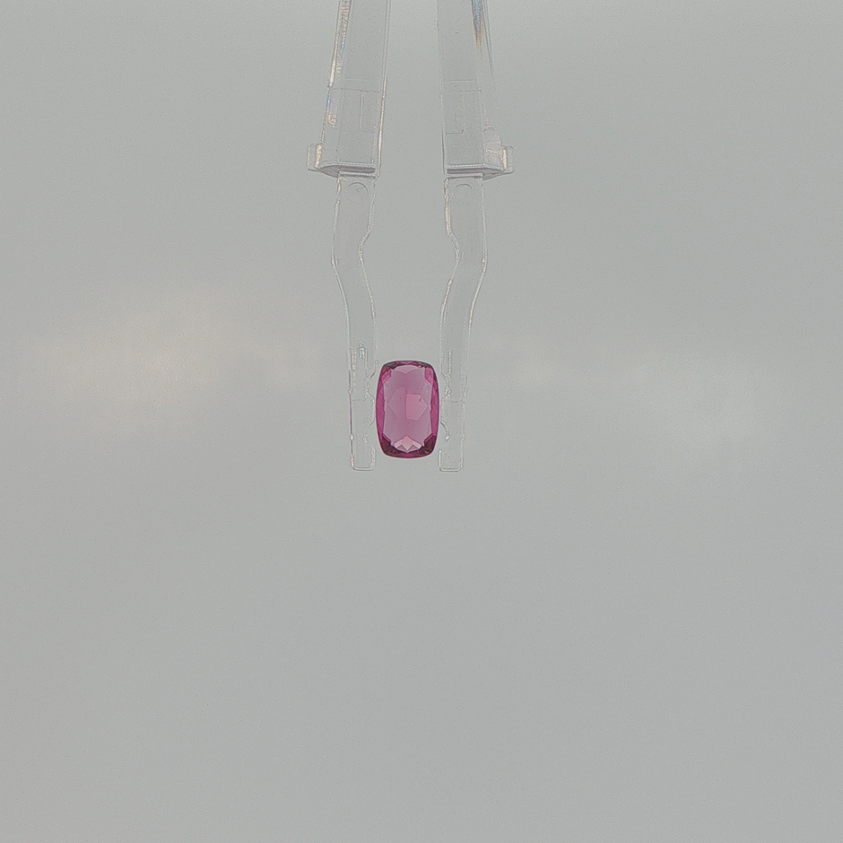 Rhodolite Garnet 0.88 ct Cushion Cut