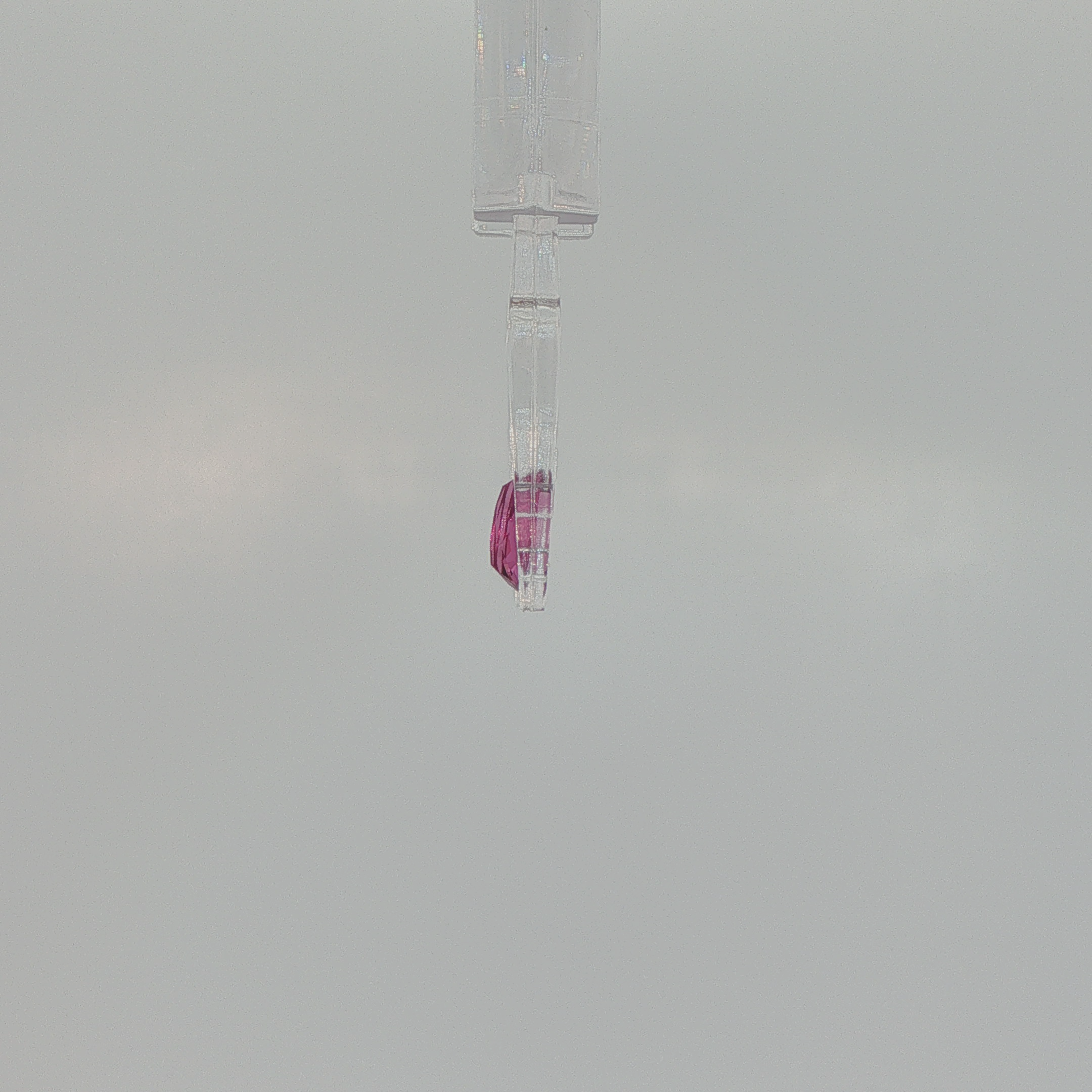 Rhodolite Garnet 0.88 ct Cushion Cut