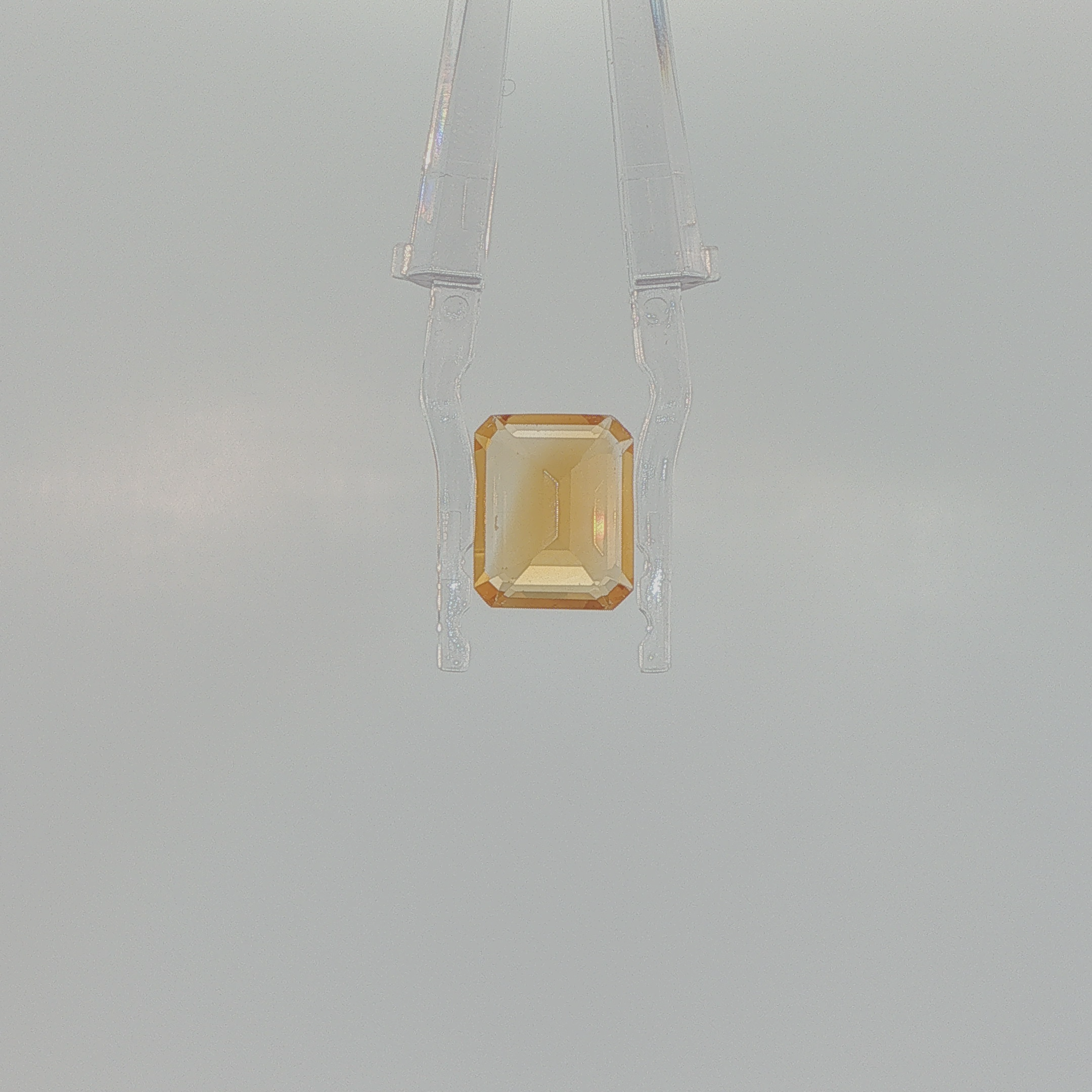 Natural Citrine 3.56 ct Octagon Step Cut