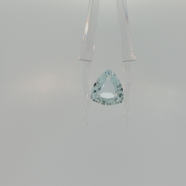 Natural Aquamarine 3.78 ct Trillion Cut