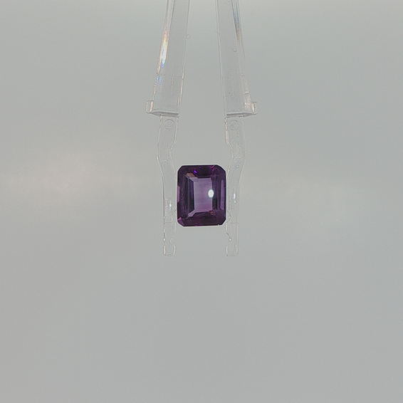 Natural Amethyst 2.73 ct Octagon Step Cut