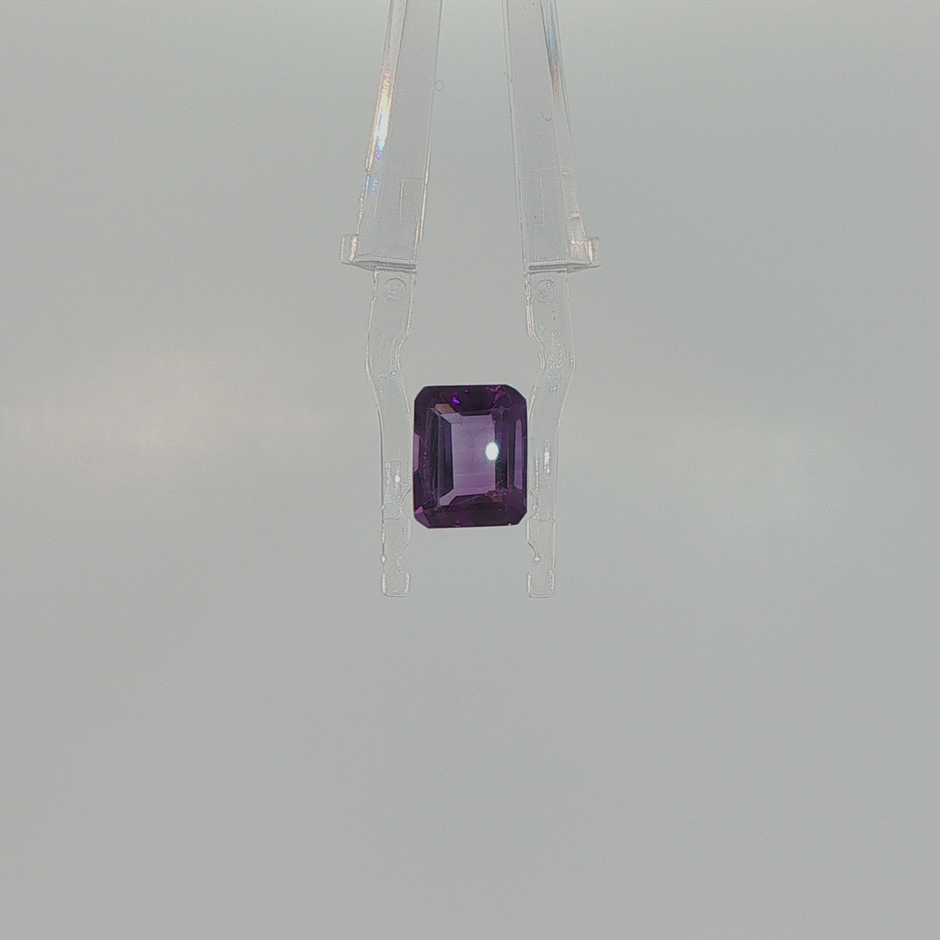 Natural Amethyst 2.73 ct Octagon Step Cut