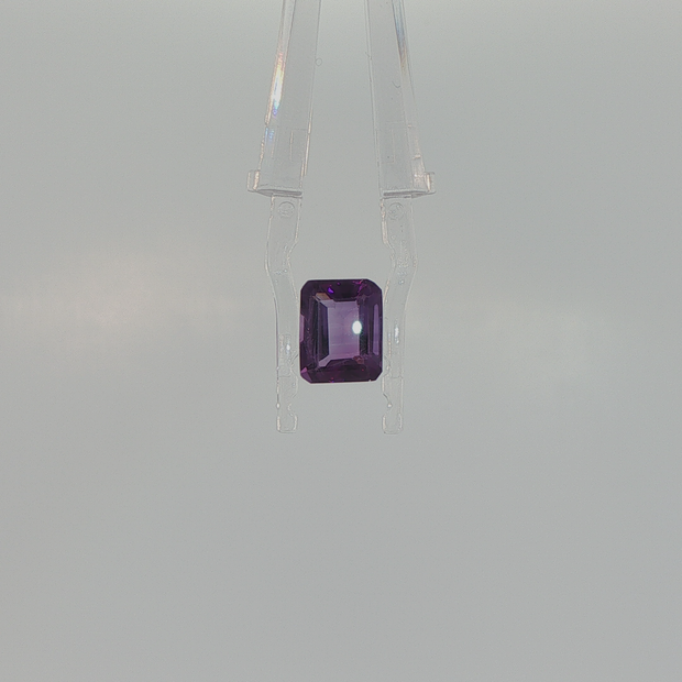 Natural Amethyst 2.73 ct Octagon Step Cut