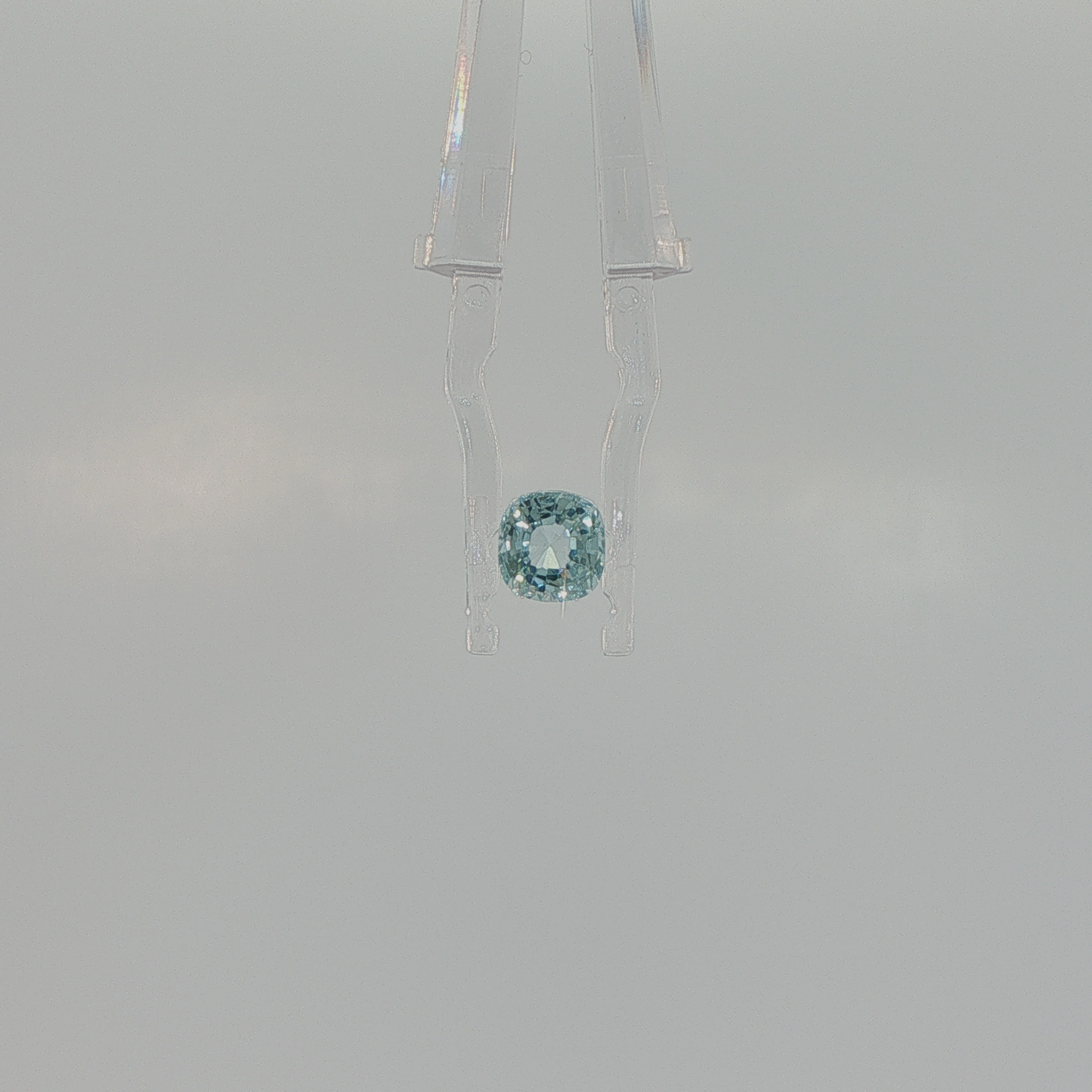 Natural Aquamarine 1.03 ct Cushion Brilliant Cut
