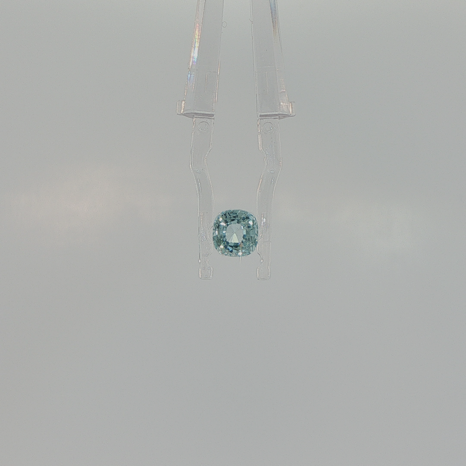 Natural Aquamarine 1.03 ct Cushion Brilliant Cut