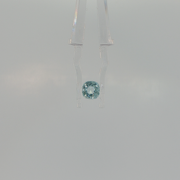 Natural Aquamarine 1.03 ct Cushion Brilliant Cut