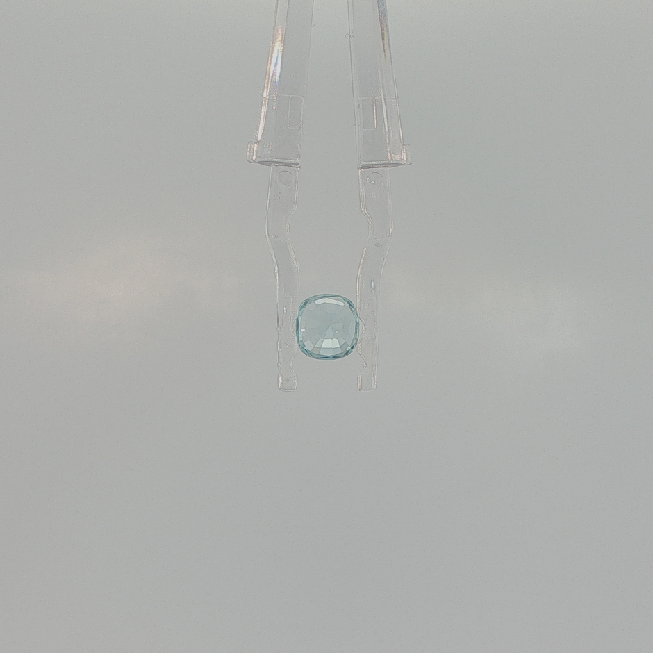 Natural Aquamarine 1.03 ct Cushion Brilliant Cut