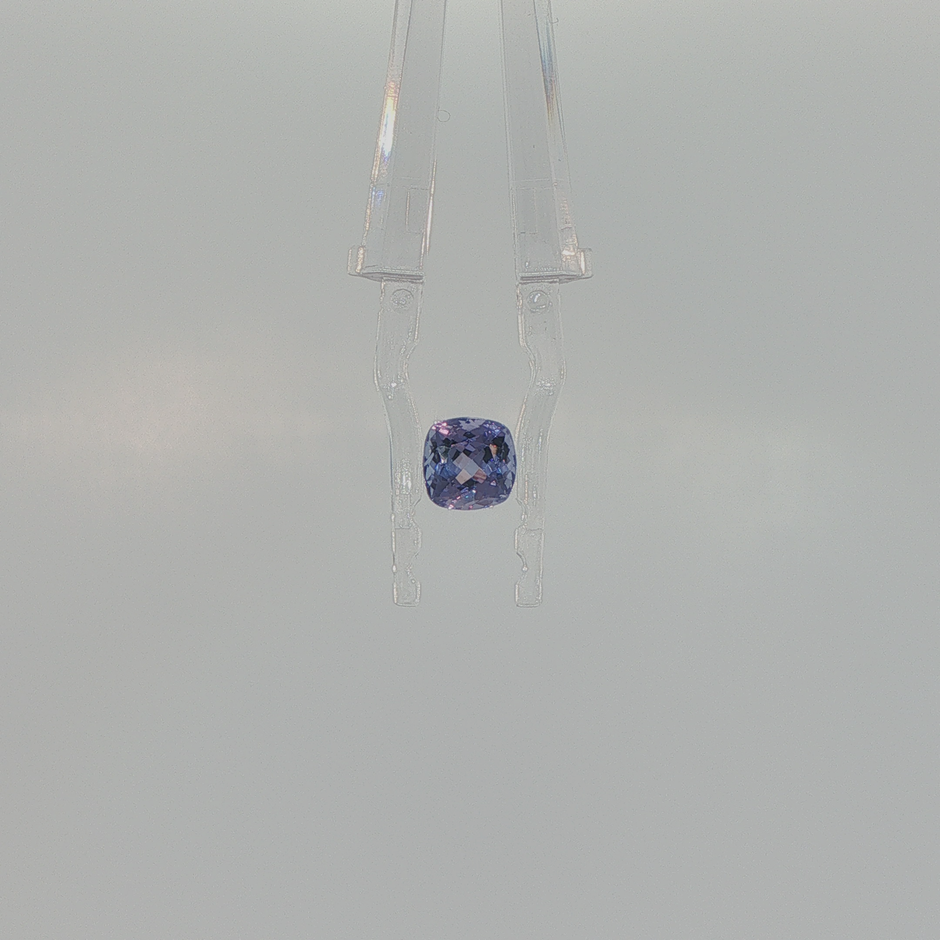 Natural Tanzanite 1.33 ct Cushion Brilliant Cut