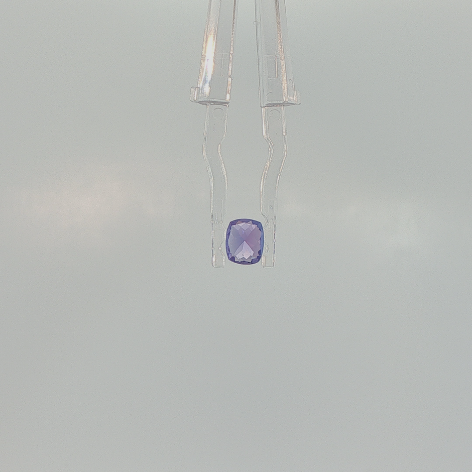 Natural Tanzanite 0.86 ct Cushion Brilliant Cut
