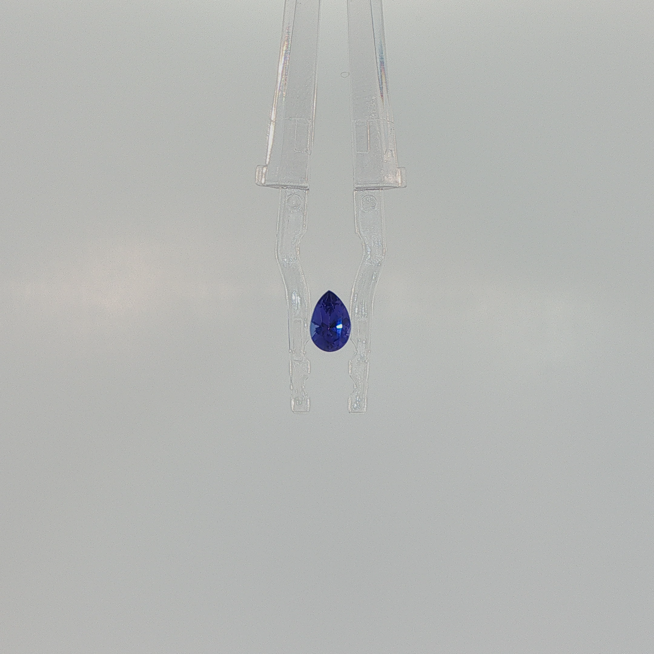 Natural Tanzanite 0.36 ct Pear Brilliant Cut